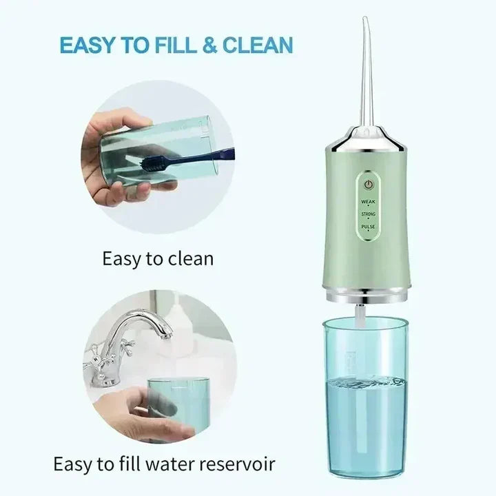 BowLift | Rechargeable Wireless Water Flosser AquaSmile – Professional Oral Care at Home and On the Go