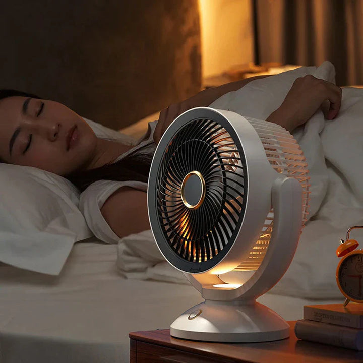 Portable Wireless Air Cooler - Night Light & Refreshment | Bowlift