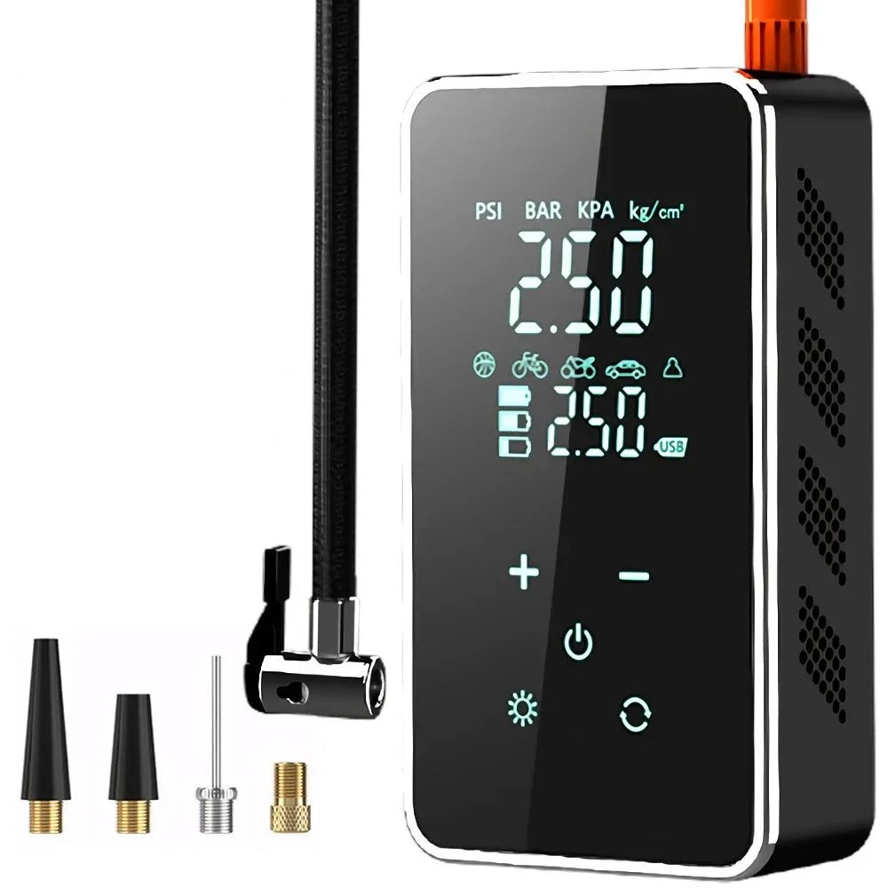 BowLift | Portair – Portable wireless air pump with touchscreen & 150 PSI pressure