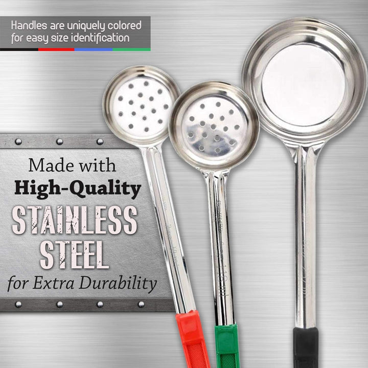 BowLift | Portion Control Serving Spoons Set – 8-Piece Measuring Spoons
