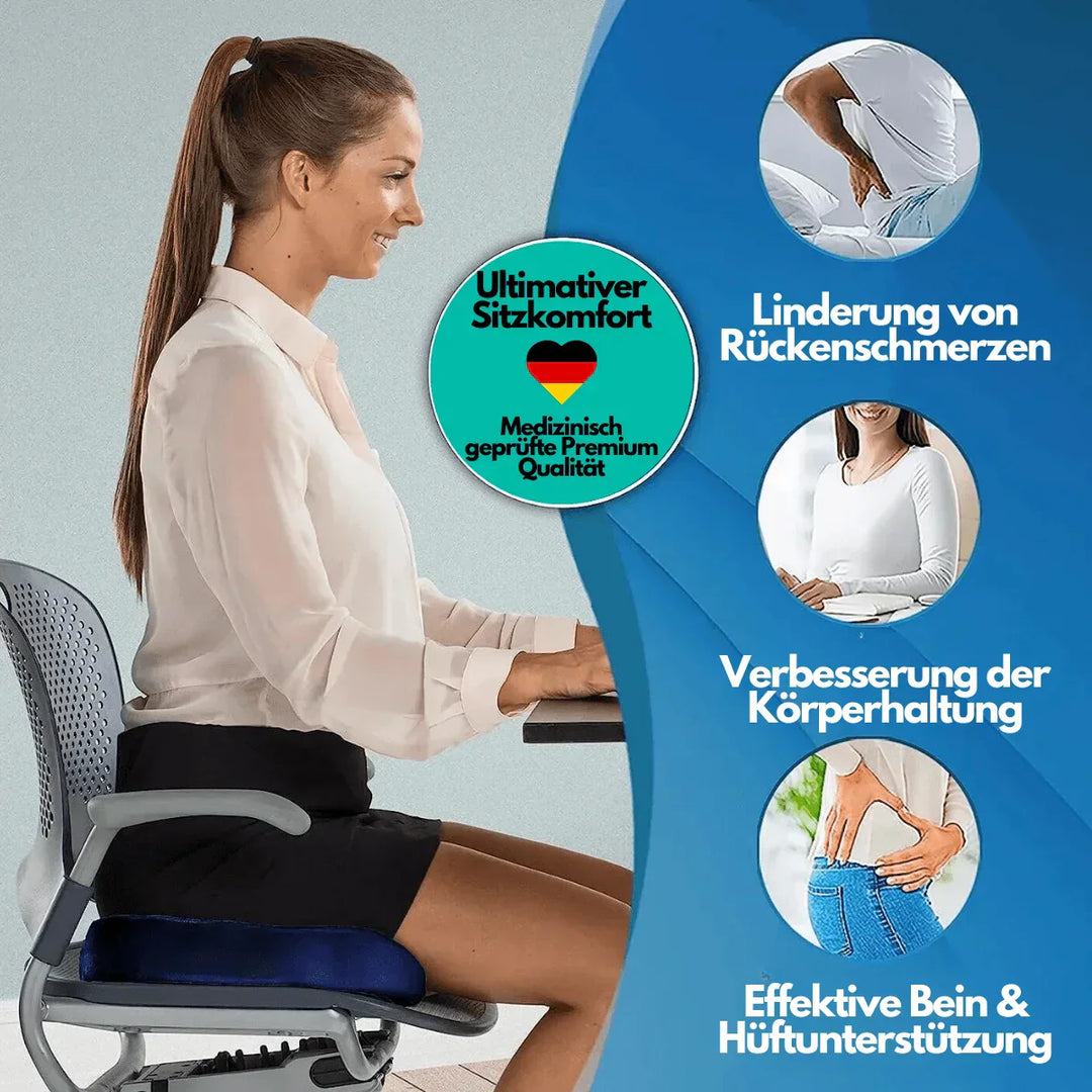 BowLift | PosturePlus Orthopaedic 4D Seat Cushion