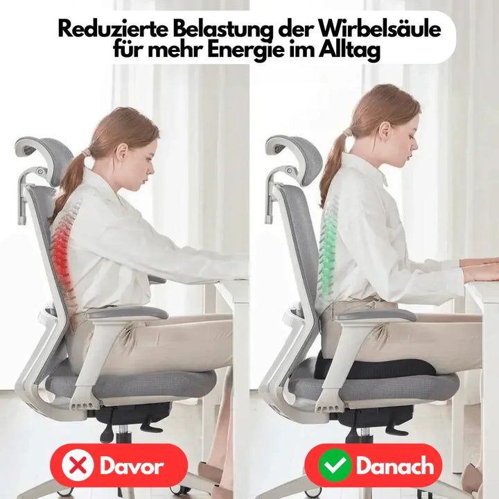 BowLift | PosturePlus Orthopaedic 4D Seat Cushion