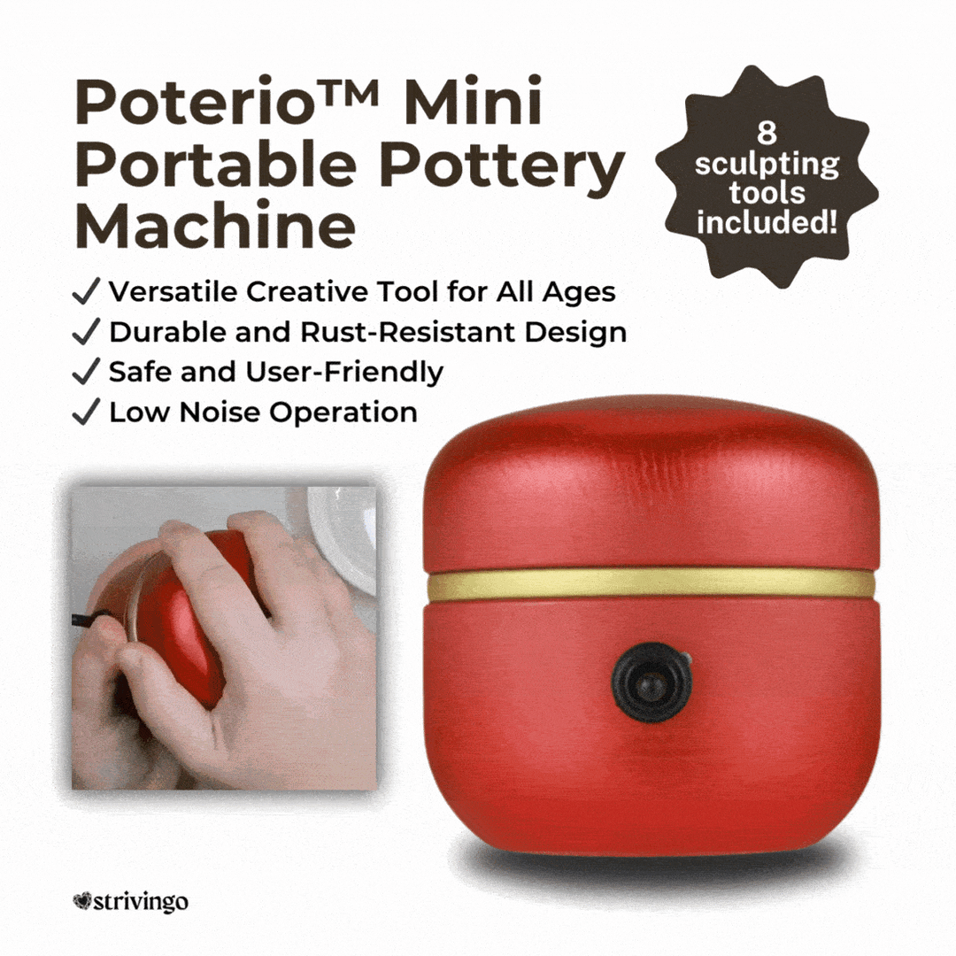 BowLift | Fire Forge Mini Pottery Machine — Creative Freedom and Relaxed Masterpieces Right at Home