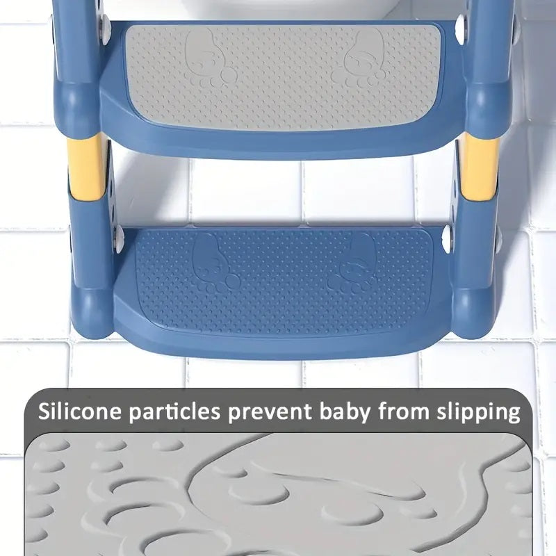 BowLift | Foldable Potty Trainer Seat with Ladder for Toddler