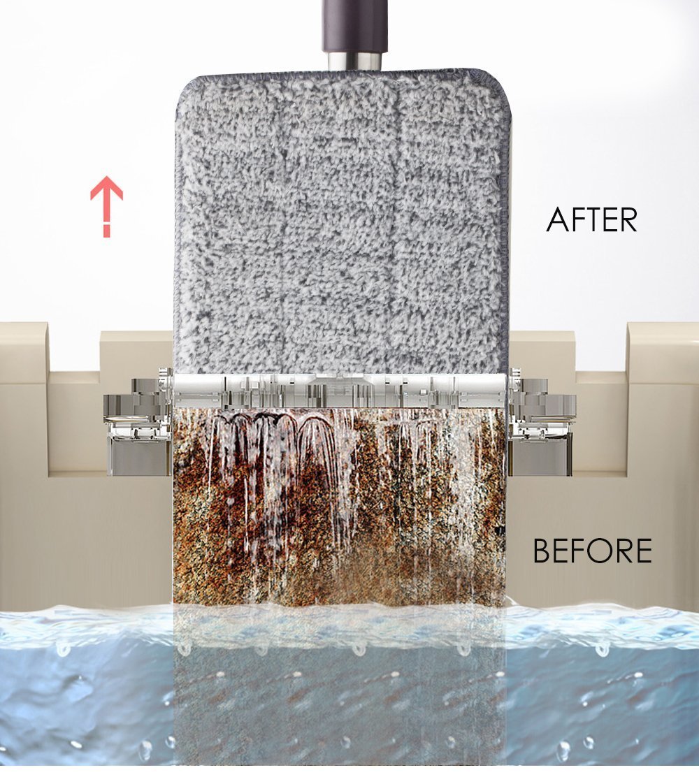 BowLift | Power Clean Microfiber Mop