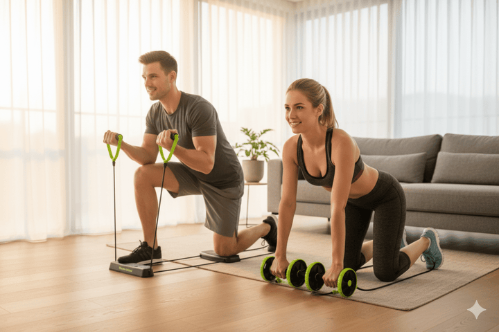 BowLift | POWERFLEX – Compact Home Workout Device for Full-Body Resistance Training