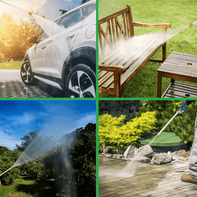 BowLift | PowerJet PRO – High-pressure cleaning lance without electricity for garden & terrace