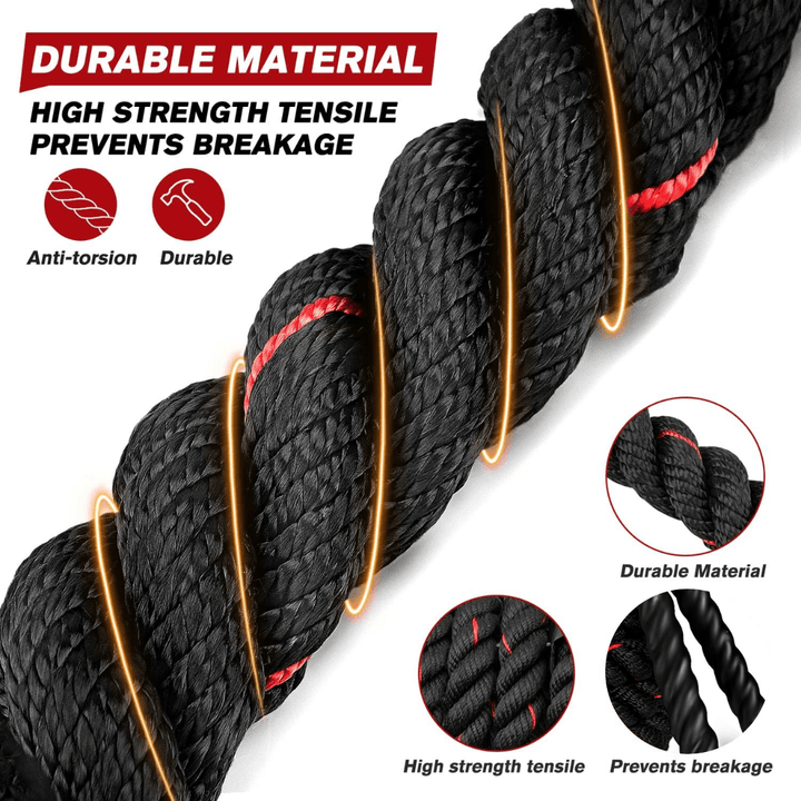 BowLift | PowerJump – Adjustable Weighted Jump Rope for Strength, Cardio, and Endurance Training