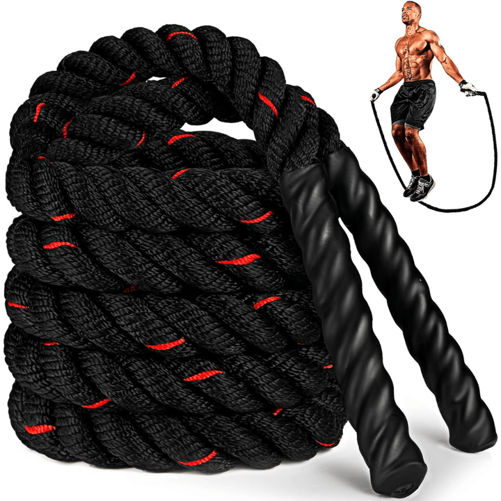 BowLift | PowerJump – Adjustable Weighted Jump Rope for Strength, Cardio, and Endurance Training