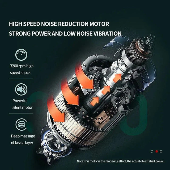 BowLift | PowerPulse – Portable Vibration Massage Gun for Muscle Recovery