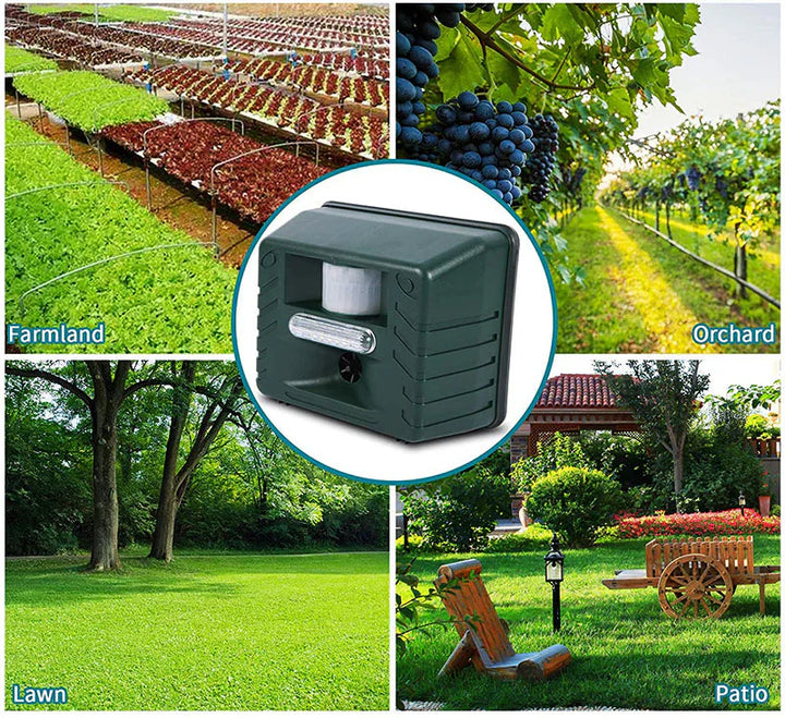 BowLift | Ultrasonic Animal Repeller | Motion-Activated, Eco-Friendly & Safe for Gardens and Yards