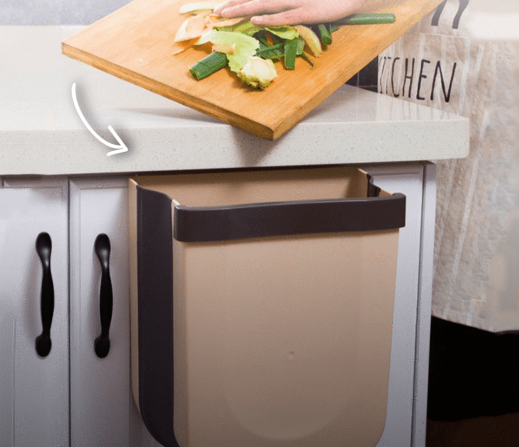 BowLift | Practical Wall-Mounted Waste Bin - CleanFold