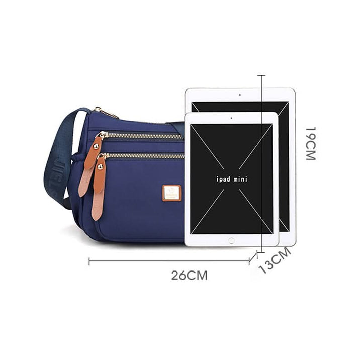 BowLift | Lightweight Nylon Shoulder Bag with Pockets