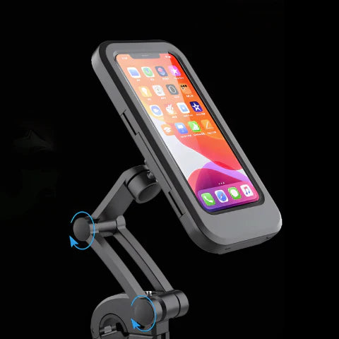 BowLift | SafeRide Waterproof Phone Holder – 360° Rotatable for Bike and Rain Weather
