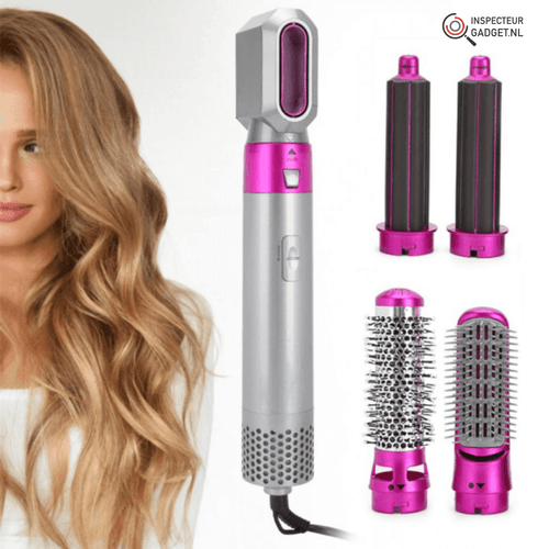 BowLift | Premium Air MultiStyler – 5-in-1 Hair Dryer & Styling Tool with Heat Sensor
