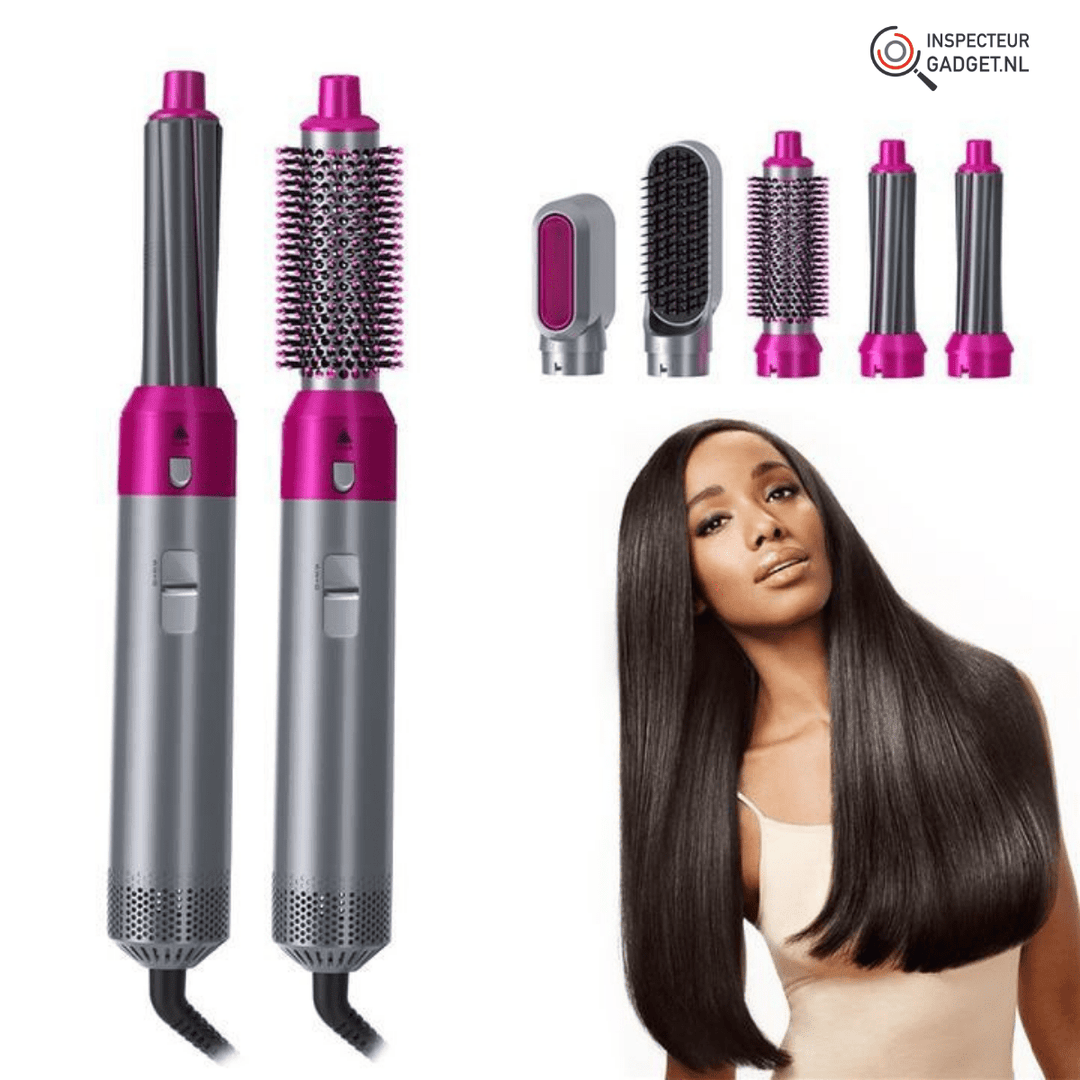 BowLift | Premium Air MultiStyler – 5-in-1 Hair Dryer & Styling Tool with Heat Sensor