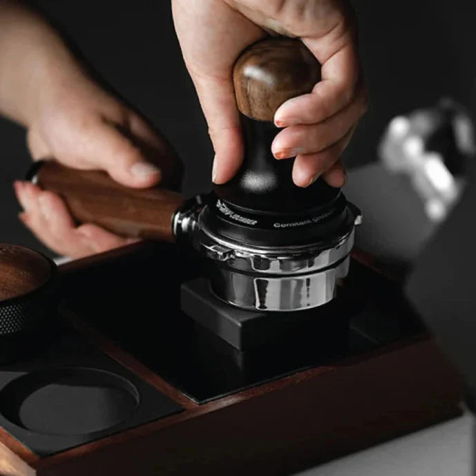Pressure Coffee Tamper Espresso Accessory Spring Loaded Barista Tool | Bowlift