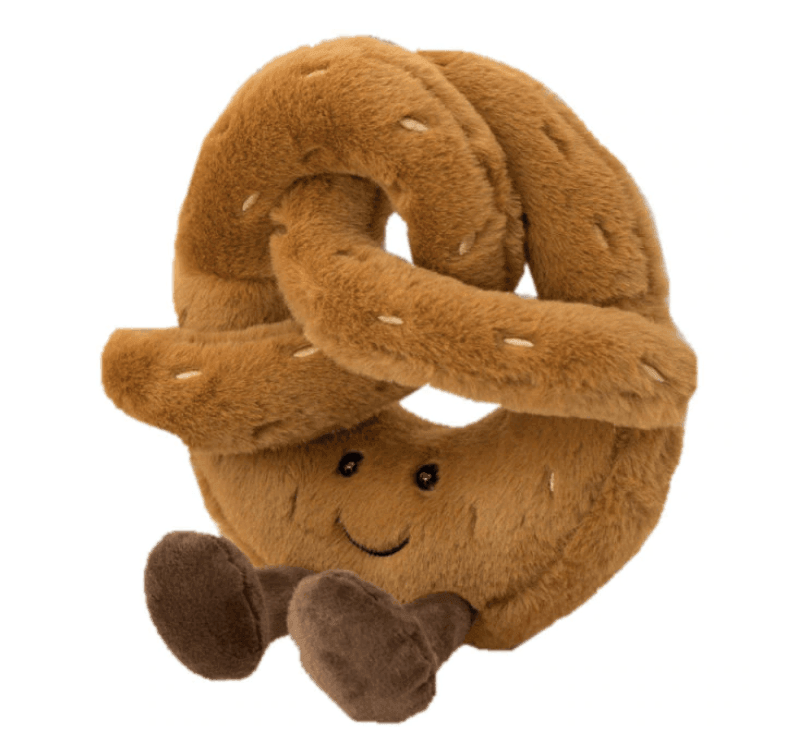 BowLift | Pretzel Croissant Toast Bread Plush Toy