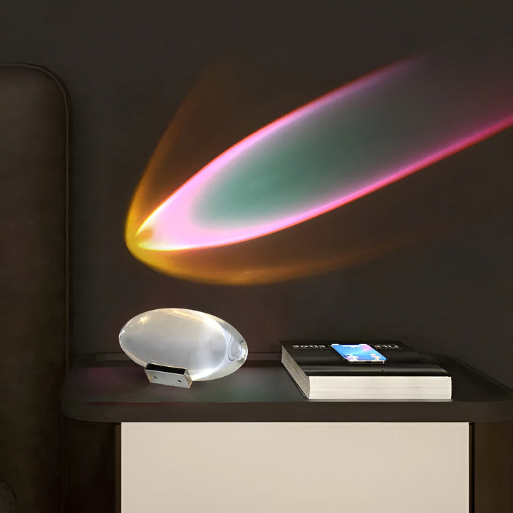 BowLift | Prismatic Projector Lamp with LED – Lunara