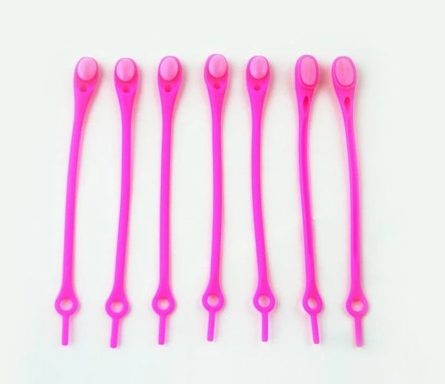 NoTie - 12 Silicone Elastic No Tie Shoe Laces | Bowlift