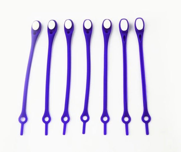 NoTie - 12 Silicone Elastic No Tie Shoe Laces | Bowlift