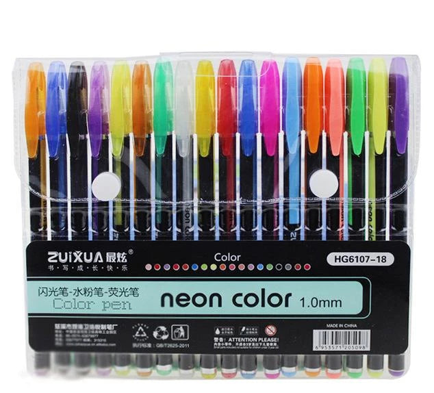 Glitterly - Colored Glitter Gel Pens | Bowlift