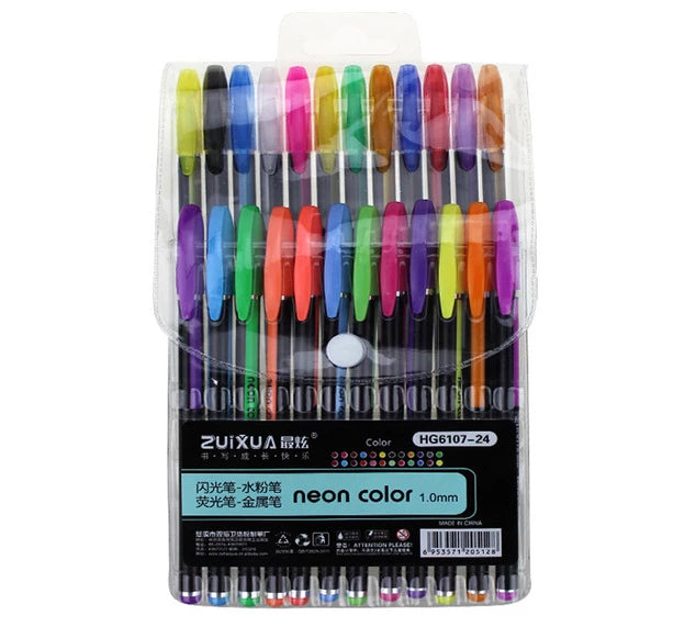 Glitterly - Colored Glitter Gel Pens | Bowlift