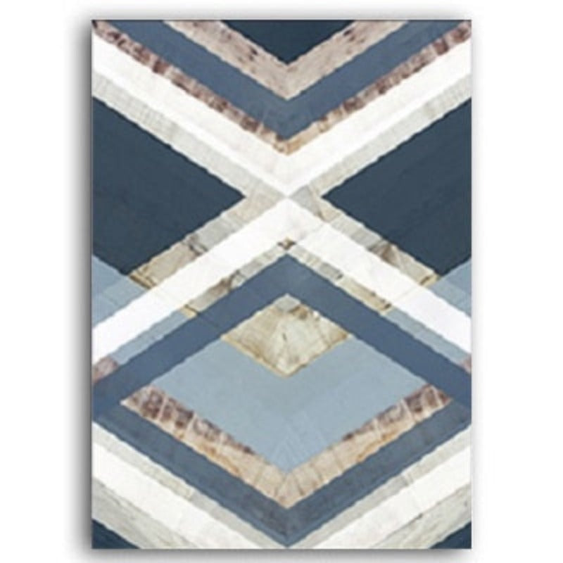 Geometric POP Triangle - Canvas Wall Art Painting | Bowlift