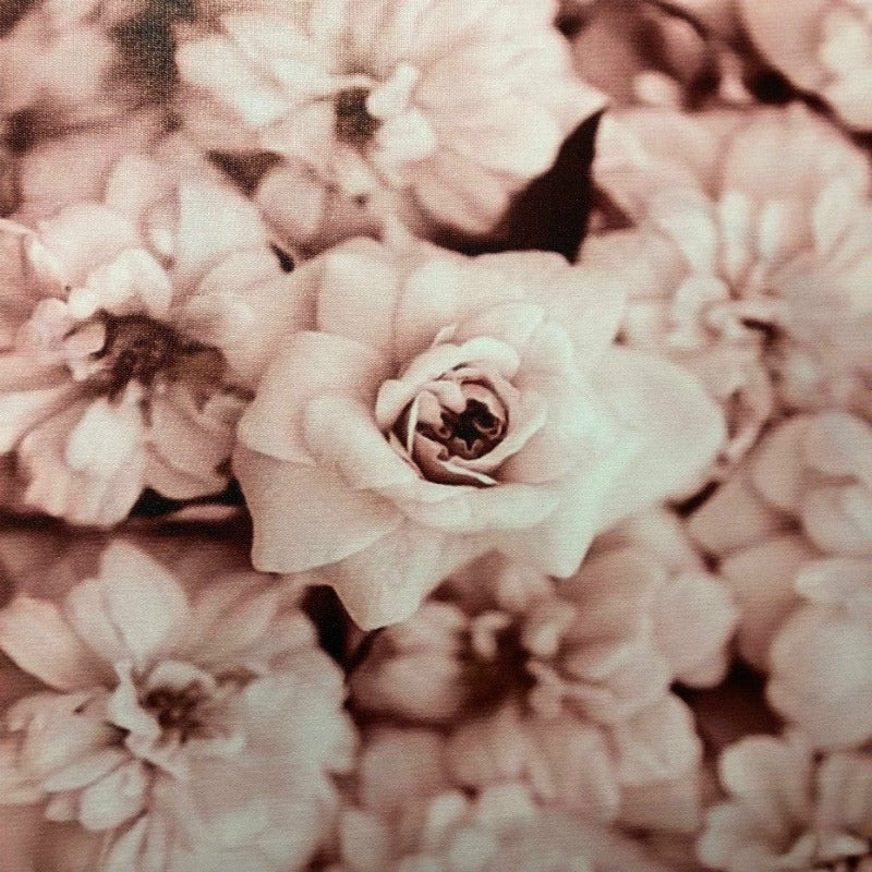 Modern Romantic Light Pink Peonies Flowers - Canvas Wall Art Painting | Bowlift