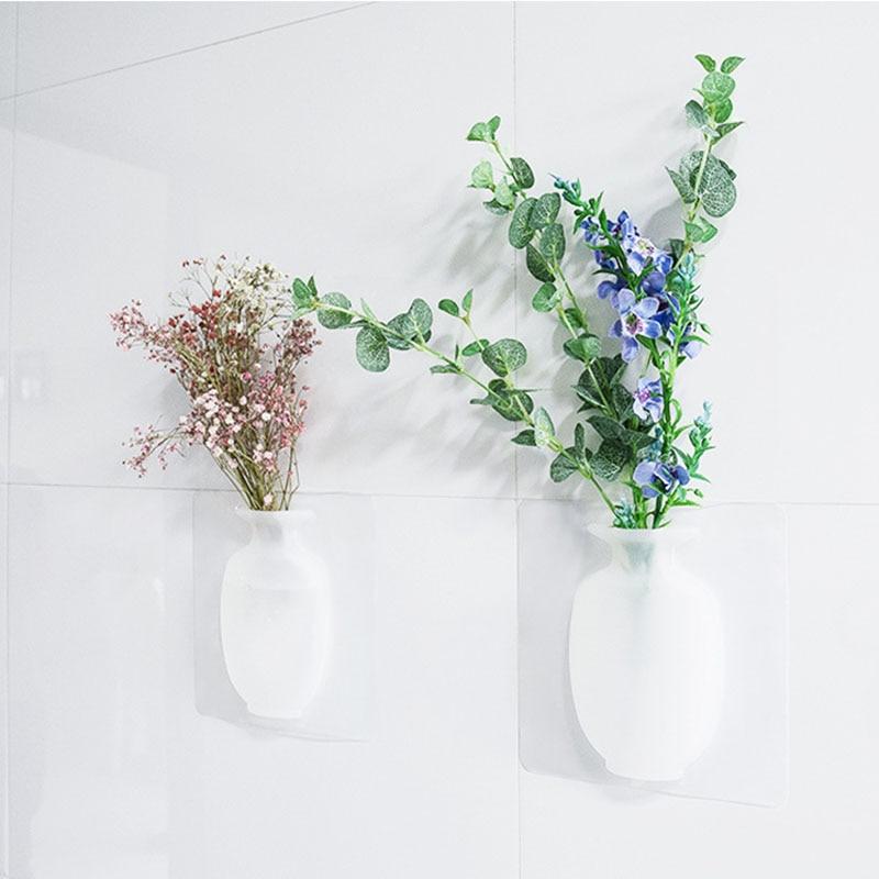 Silicone Sticky Wall Vase | Bowlift
