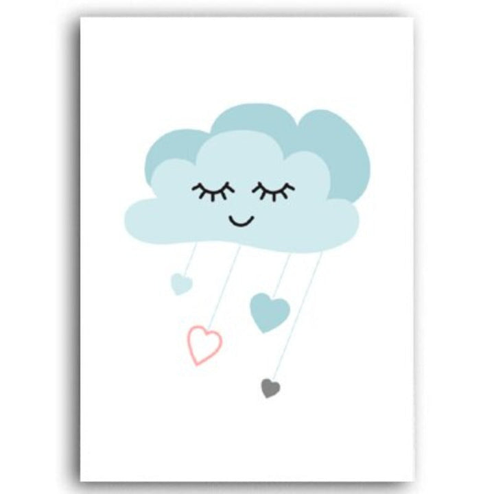 Love Stars - Canvas Wall Art Painting | Bowlift