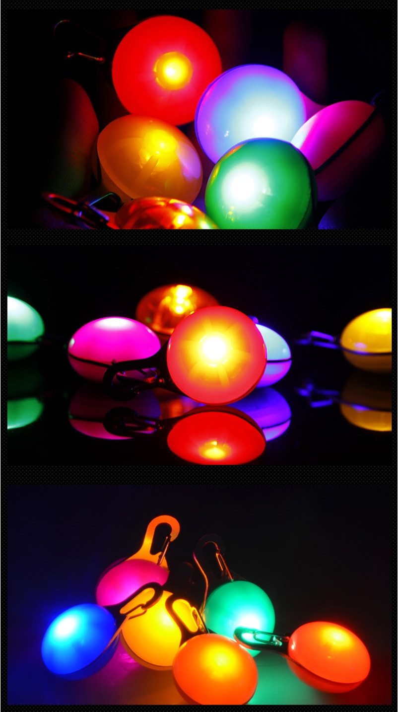 LED Flash Dog Collar Pendant | Bowlift