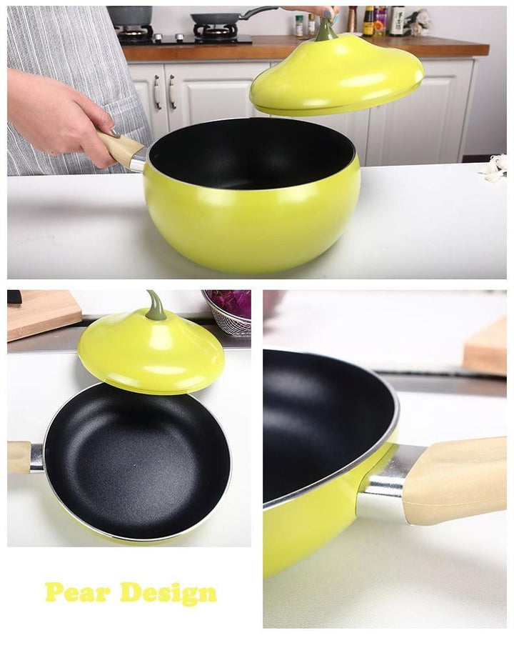 BowLift | Fruit Color Ceramic Aluminum Frying Pan