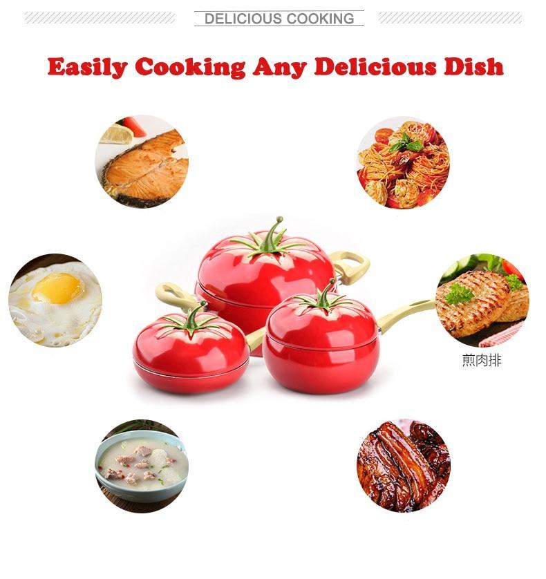 BowLift | Fruit Color Ceramic Aluminum Frying Pan