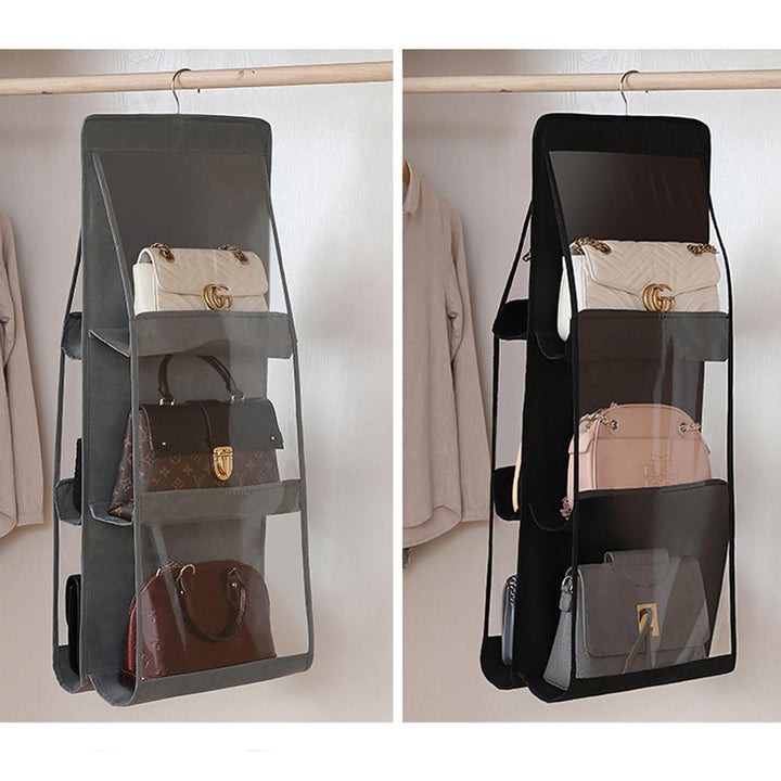 Multi Pocket Hanging Purse Organizer | Bowlift