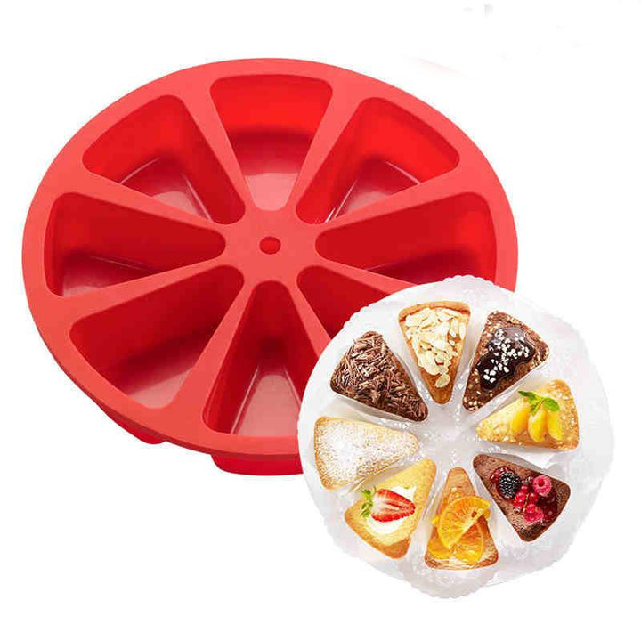 Marther - Individual Cake Slice Silicone Baking Mold | Bowlift