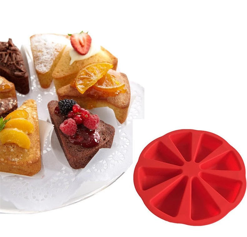 Marther - Individual Cake Slice Silicone Baking Mold | Bowlift