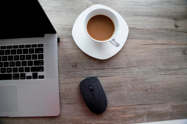 Pax - Wireless Ergonomic Fabric Covered Mouse | Bowlift