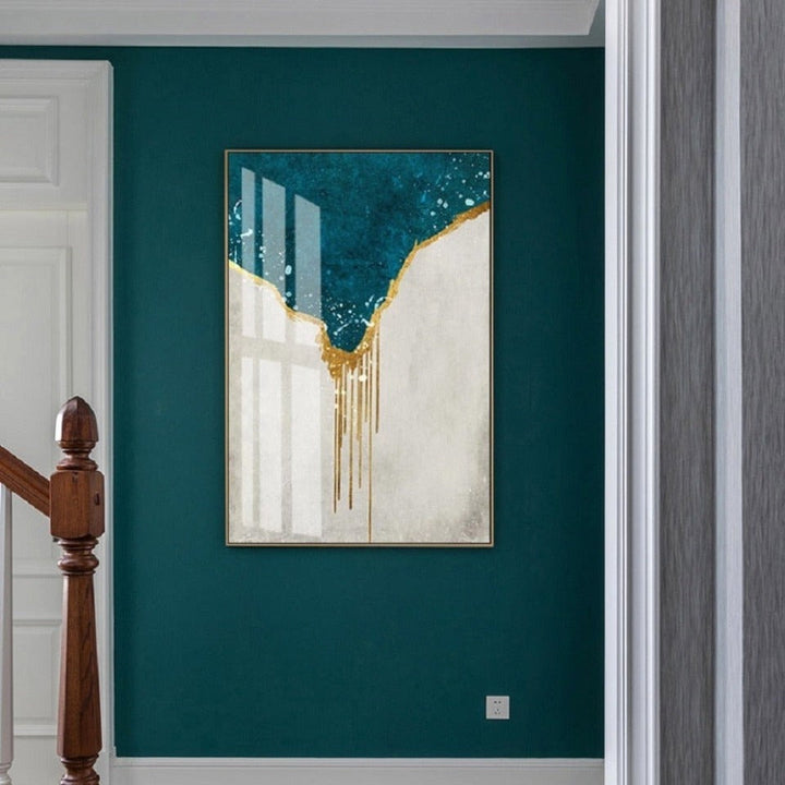 Scandinavia Blue - Canvas Wall Art Painting | Bowlift