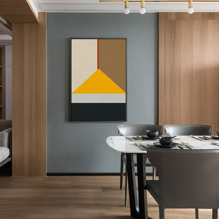 Scandinavia Geometric Prints Poster Nordic - Canvas Wall Art Painting | Bowlift