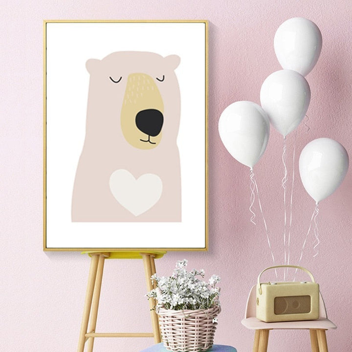 Sweet Nursery - Canvas Wall Art Painting | Bowlift
