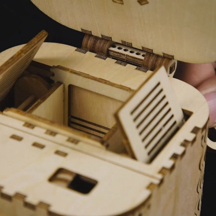 BowLift | 3D Wooden Puzzle Jewelry Storage Box