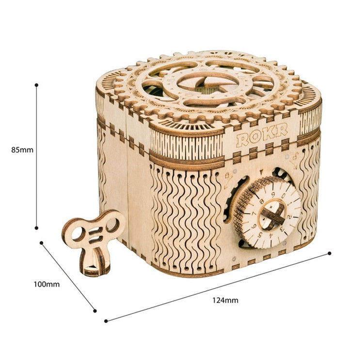 BowLift | 3D Wooden Puzzle Jewelry Storage Box