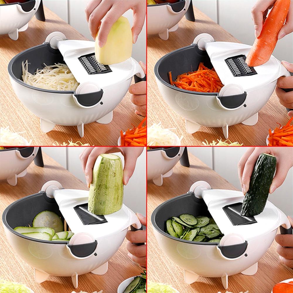 Rock-a-Salad - Multi-Function Balanced Colander | Bowlift