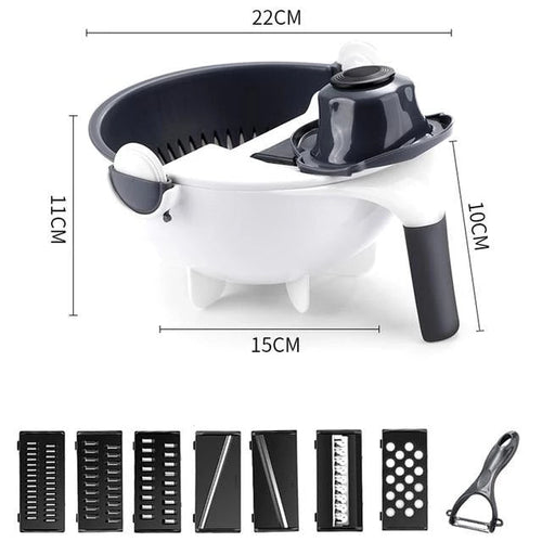 Rock-a-Salad - Multi-Function Balanced Colander | Bowlift