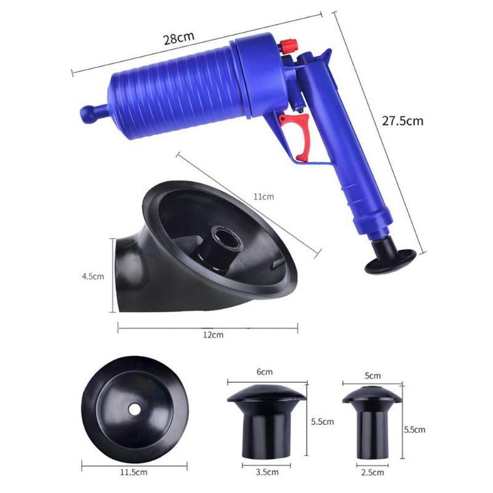 DrainBlast - High Air Pressure Plunger | Bowlift