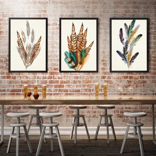 Feather Creative - Canvas Wall Art Painting | Bowlift