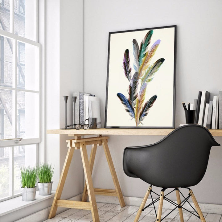 Feather Creative - Canvas Wall Art Painting | Bowlift