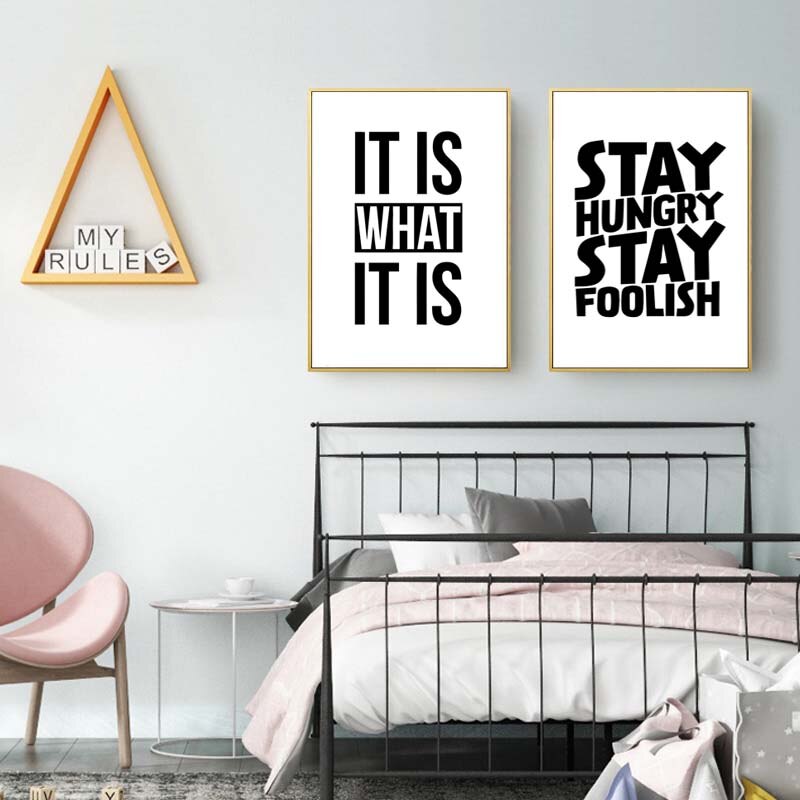 Modern Nordic Canvas Painting - Canvas Wall Art Painting | Bowlift