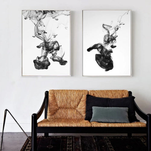 Smoke Up - Canvas Wall Art Painting | Bowlift